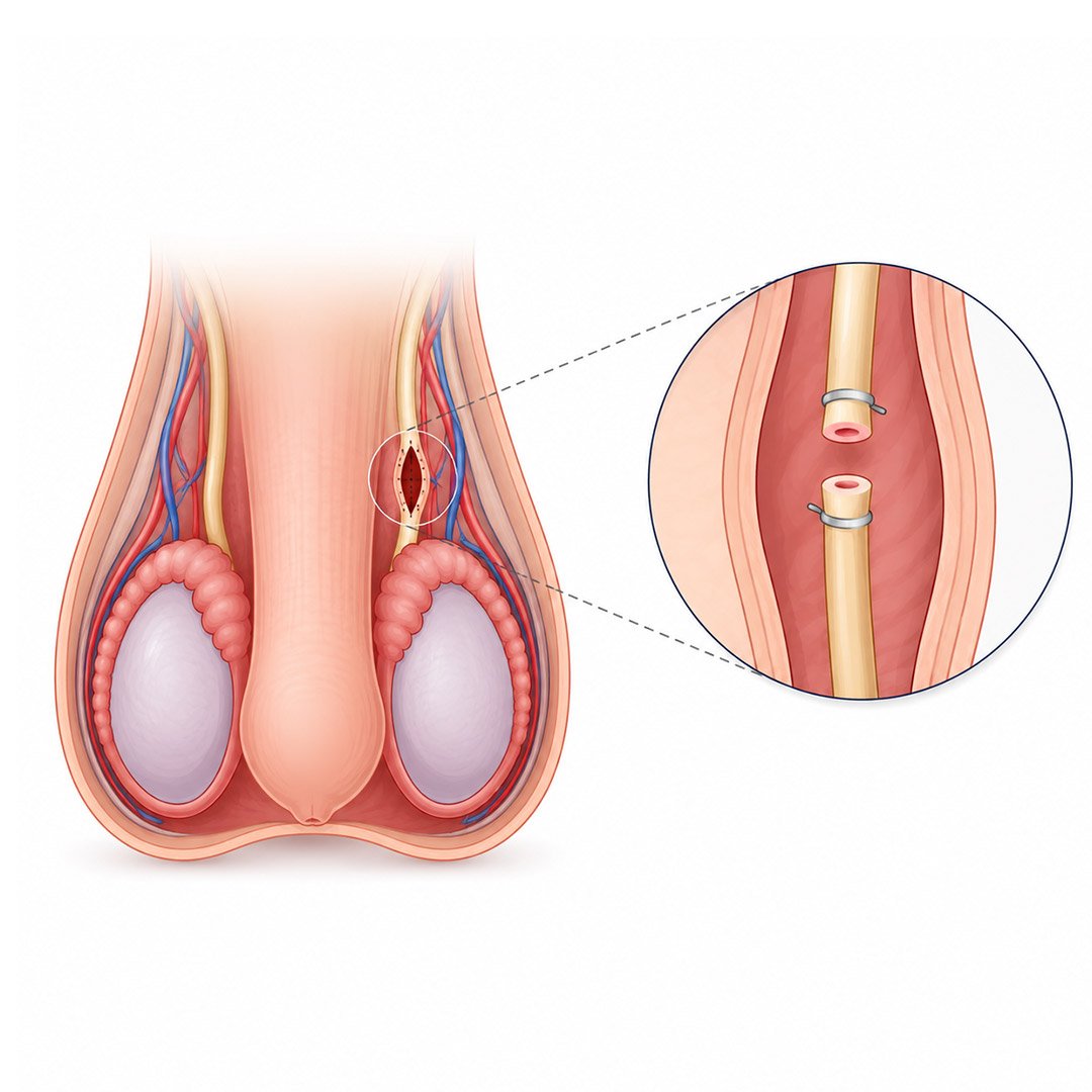 Conventional vasectomy