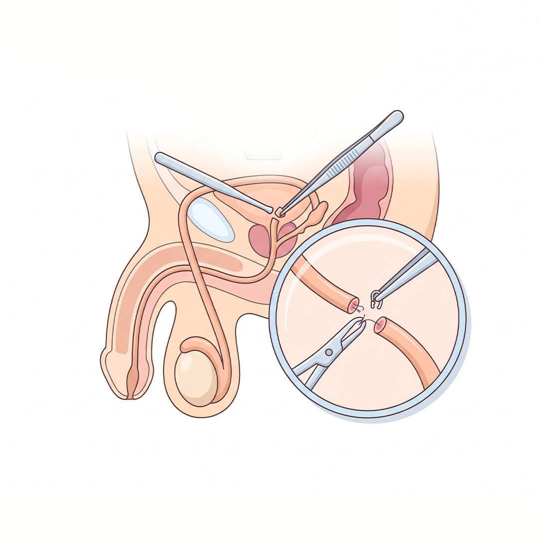 Micro vasectomy